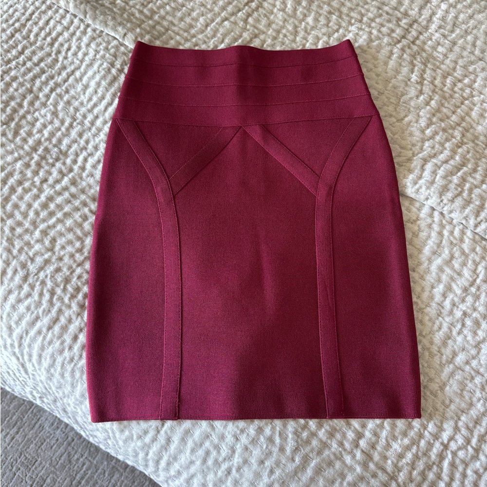 Bebe Midi Pencil Skirt